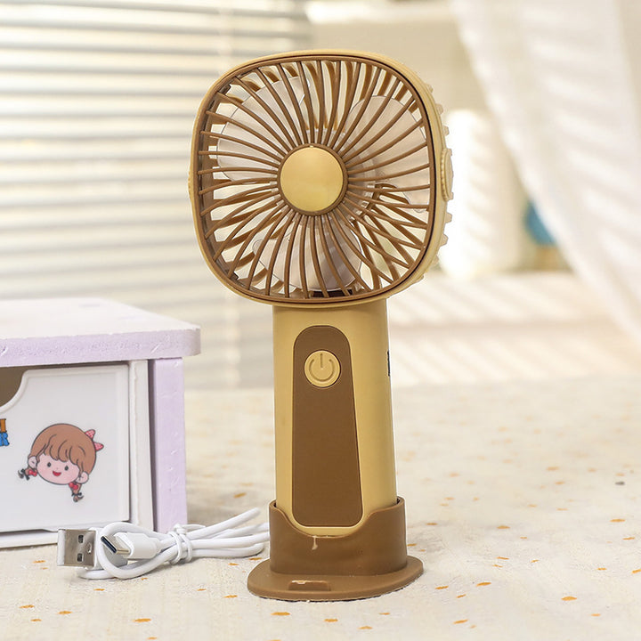 Ladies Portable Hand Fan Bowlift