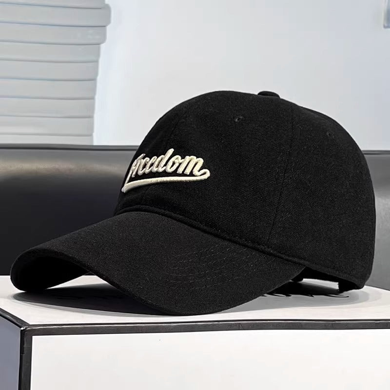 Men's Casual Freedom Embroidered Baseball Cap Bowlift