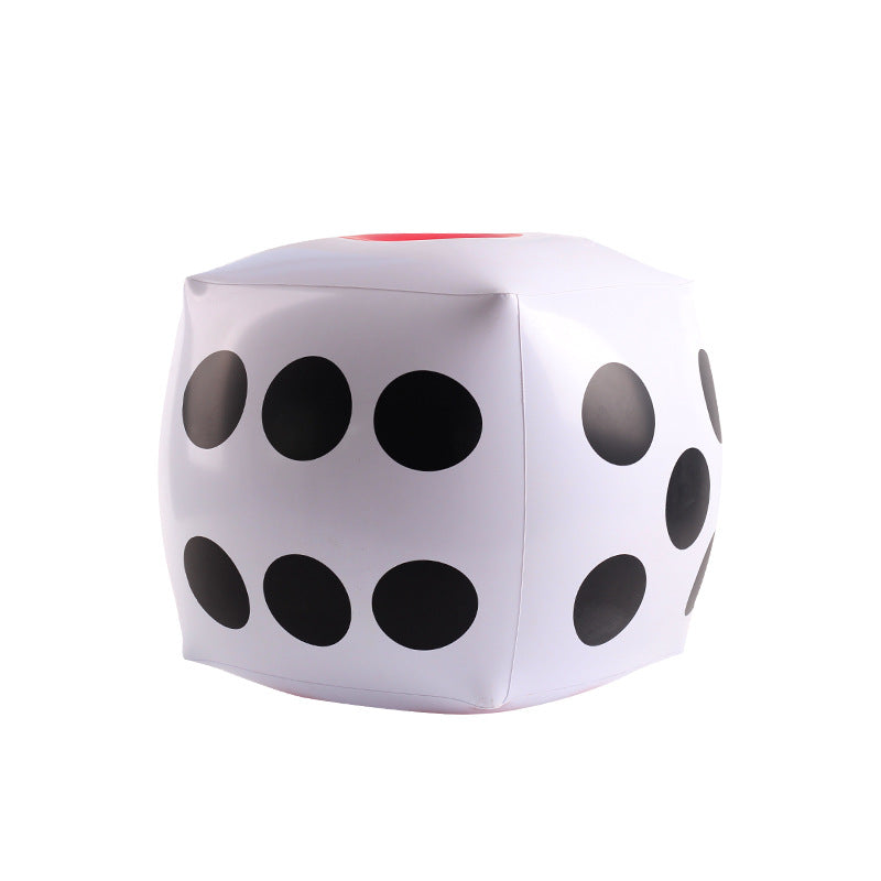 Women's Inflatable Cube Seat with Playful Design Bowlift