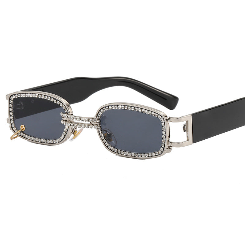 Women's stylish sunglasses with sparkling crystal frame Bowlift