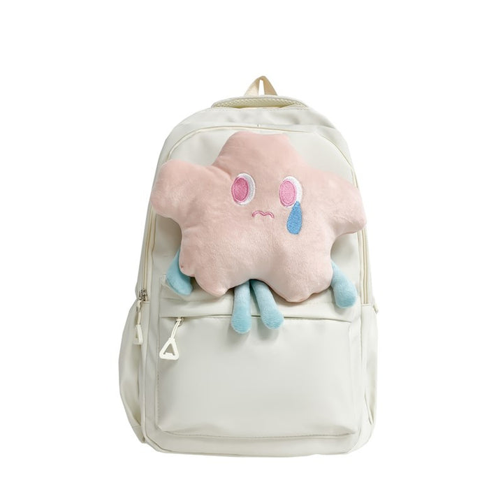 Plush backpack with unique design Bowlift