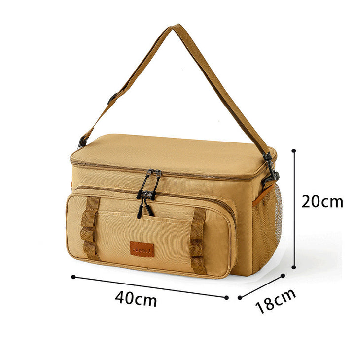 Women's Insulated Cooler Bag with Practical Compartments Bowlift