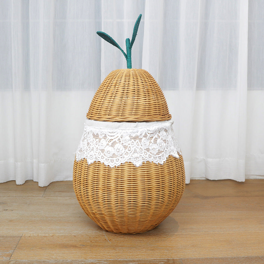 Stylish storage basket in apple design Bowlift