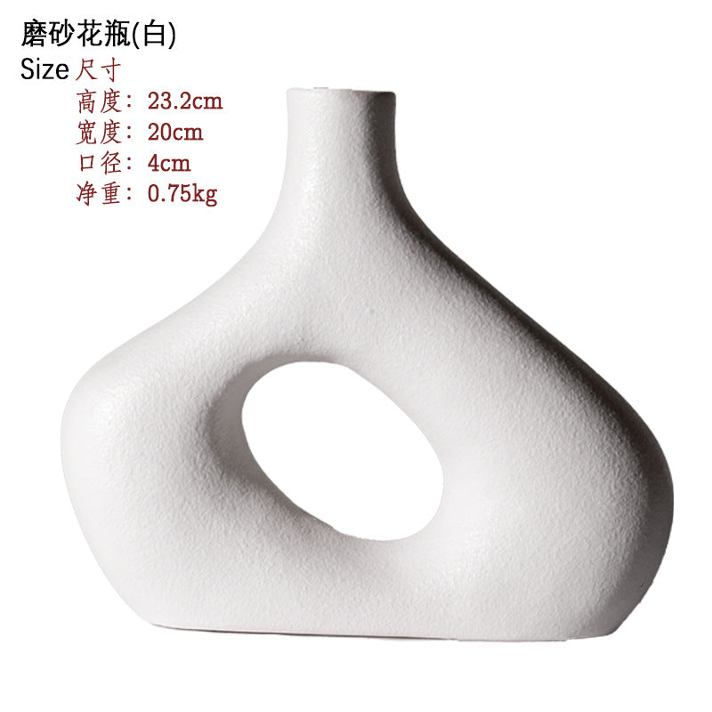 Artistic Sculptural Ceramic Vase