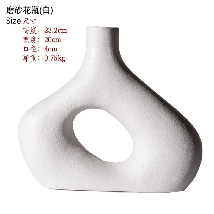 Artistic Sculptural Ceramic Vase