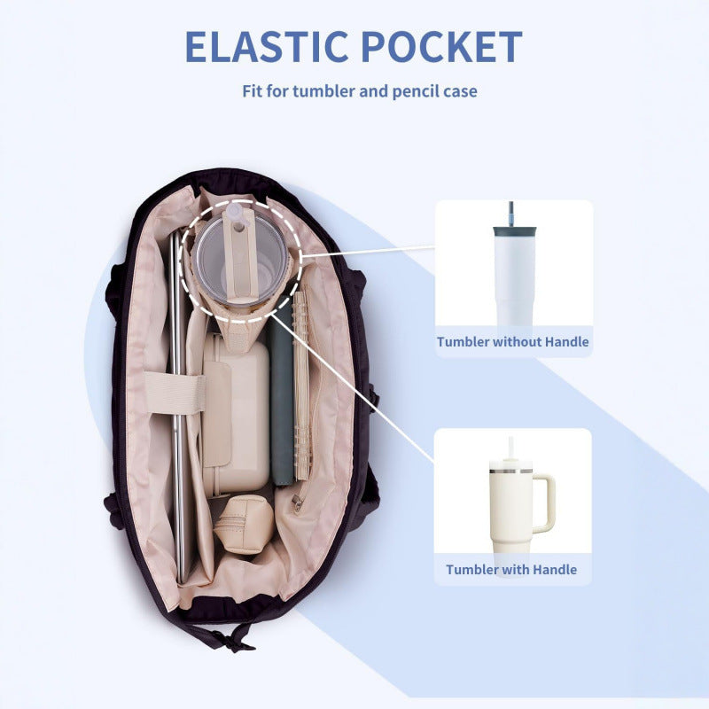 Multifunctional everyday tote bag with insulated interior compartment Bowlift