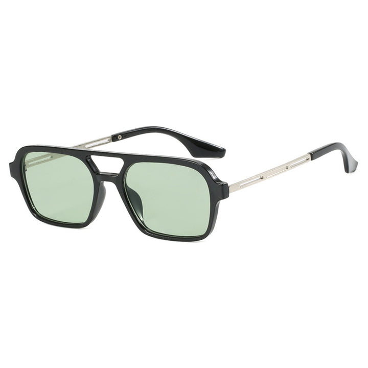 Women's striking square sunglasses with transparent frame Bowlift