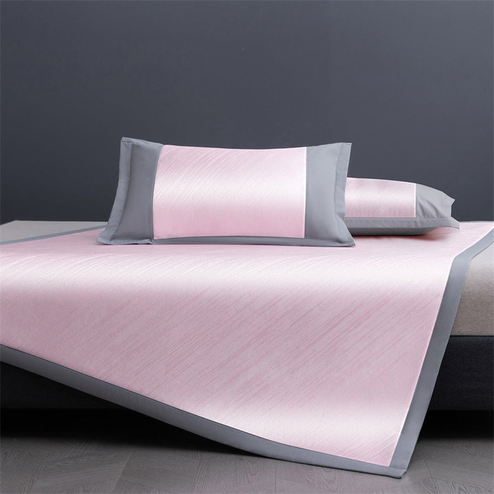 Women's Luxurious Bedspread with Elegant Two-Tone Design Bowlift
