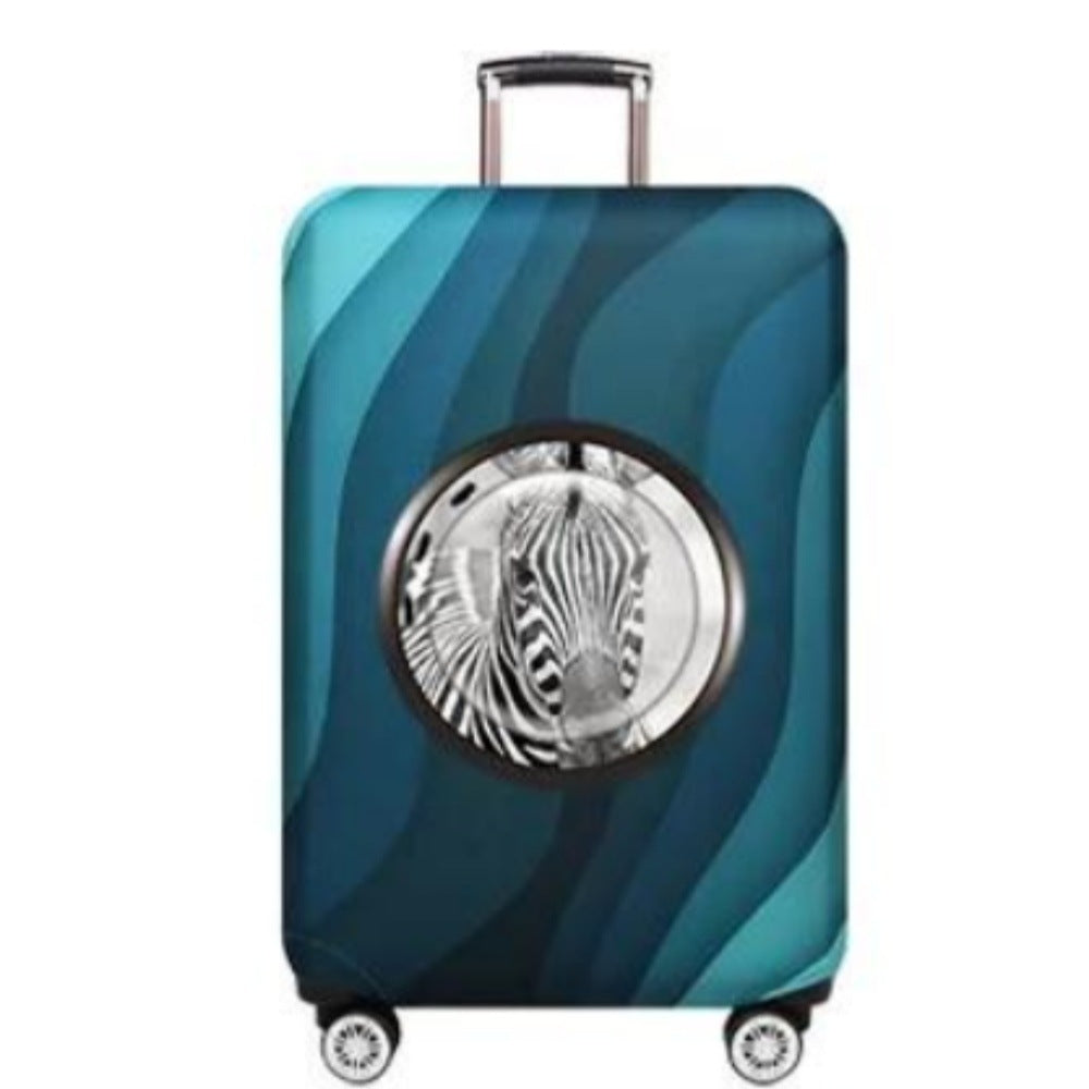 Women's Hard Shell Suitcase with Creative Animal Design Bowlift