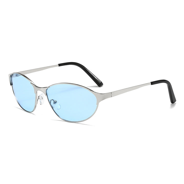 Fashionable Oversized Oval Sunglasses