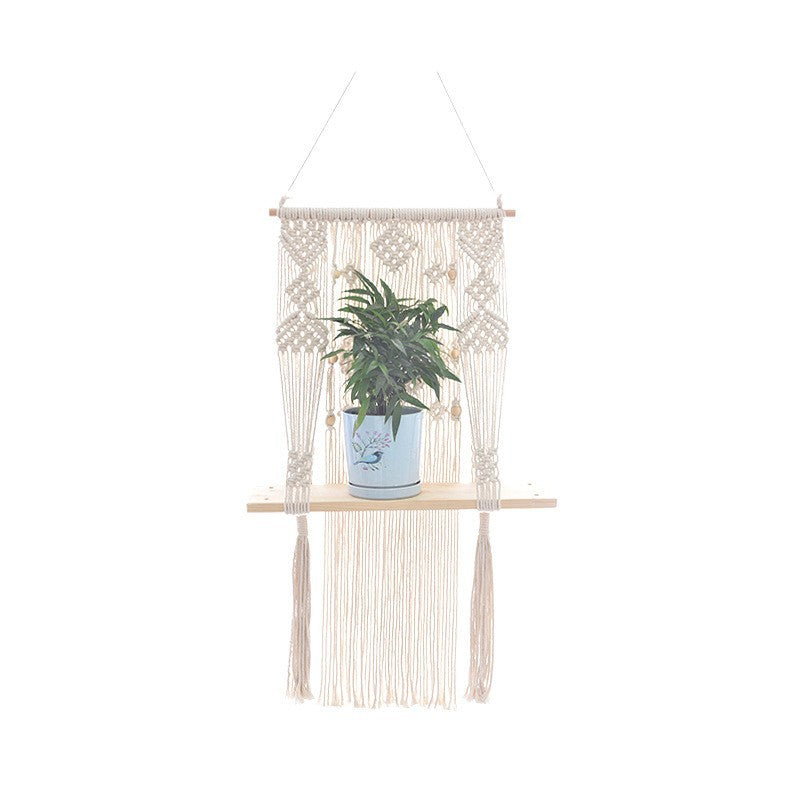Macrame Plant Shelf Bowlift