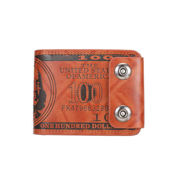 Artistic Embossed Leather Card Wallet Bowlift