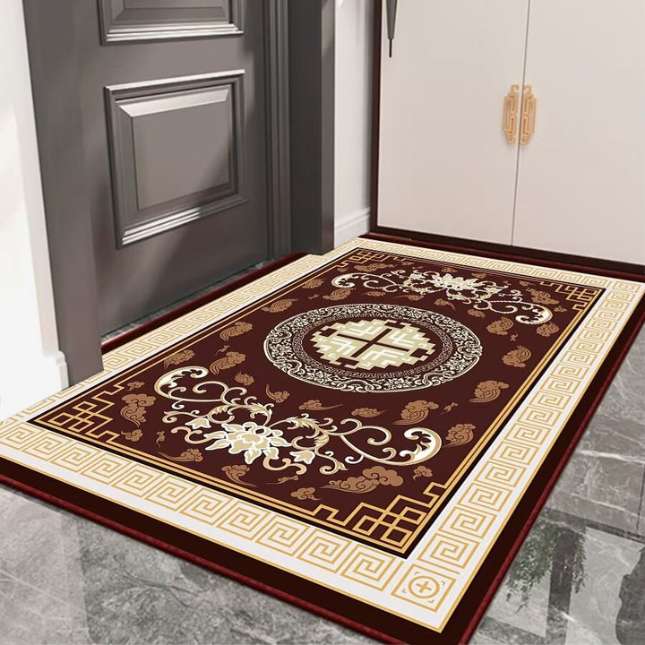 Decorative Persian-Inspired Area Rug