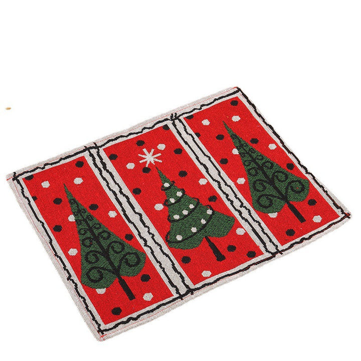 Festive tablecloth with Christmas tree motif Bowlift