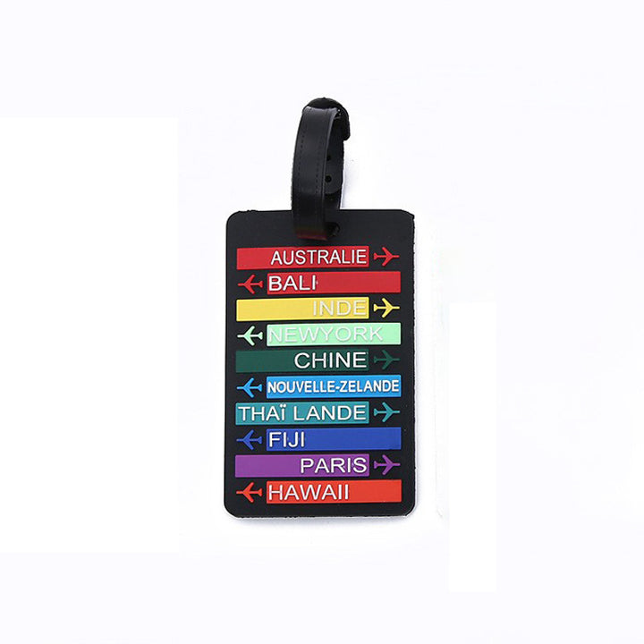 Unisex Luggage Tag with City Motifs Bowlift