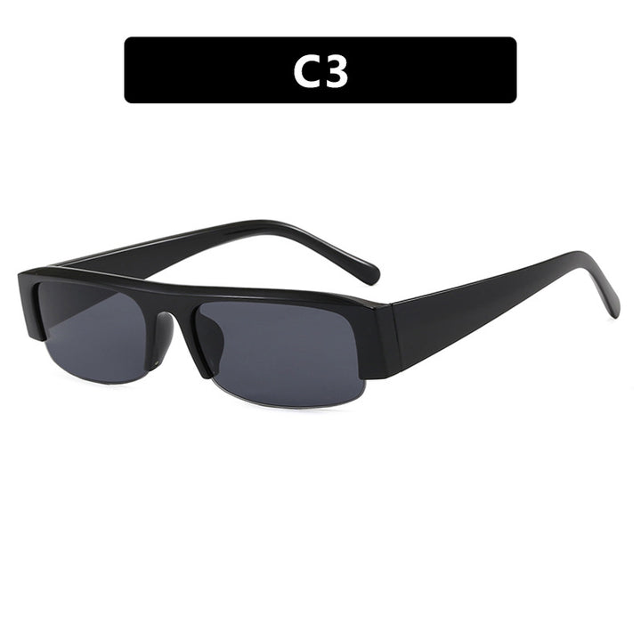 Women’s sunglasses in urban style with a wide frame and protective UV filter Bowlift