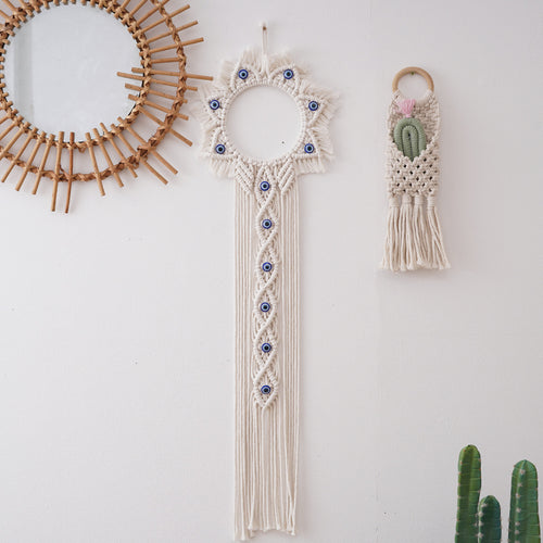 Decorative Macramé Sun-Shaped Wall Hanging Bowlift