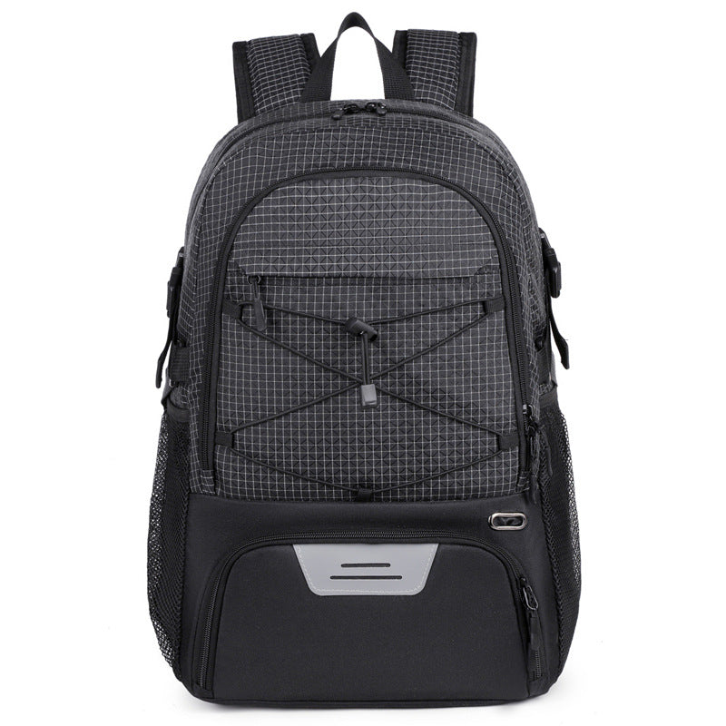Multi-Compartment Travel Backpack Bowlift