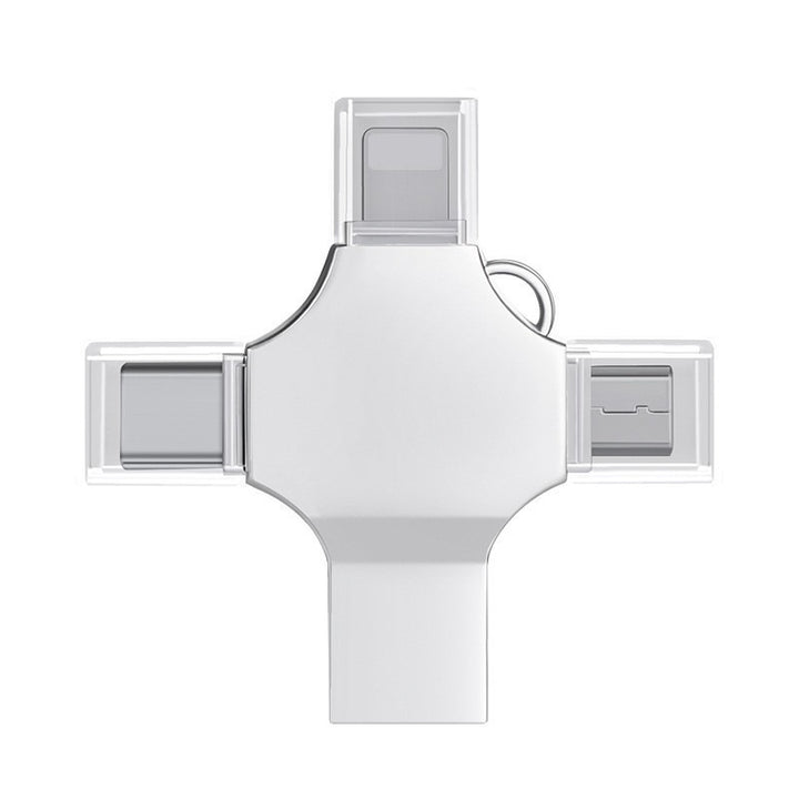 Versatile Dual-Connector USB Flash Drive Bowlift