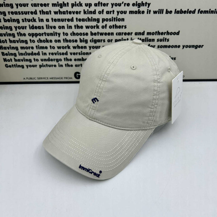 Unisex Relaxed-Fit Adjustable Cotton Cap Bowlift