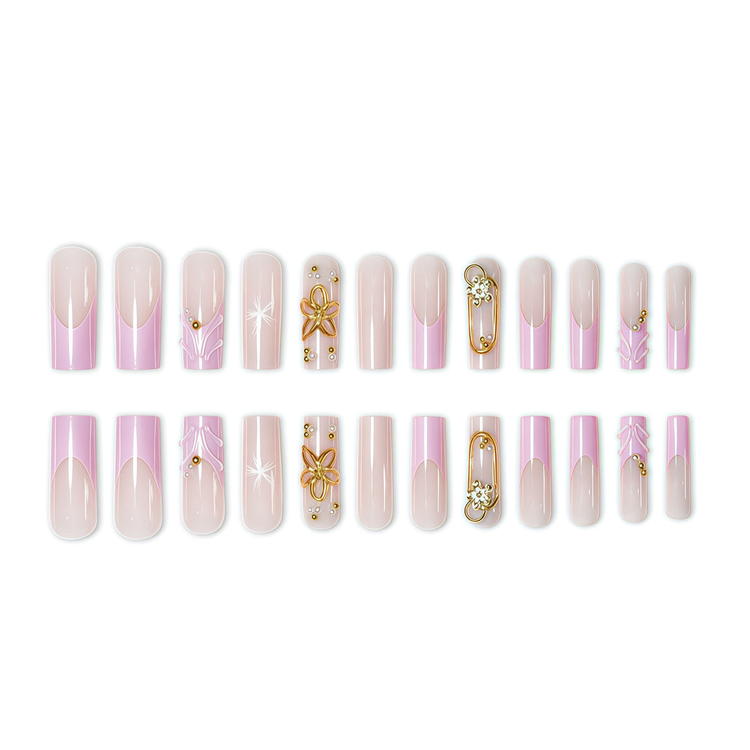 Elegant Decorative Nail Art Extensions Bowlift