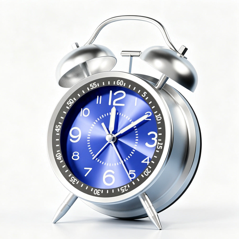 Classic Alarm Clock in Timeless Design Bowlift