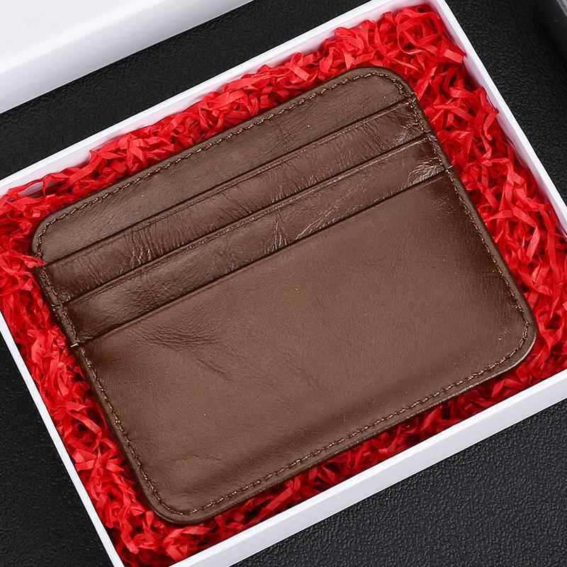 Minimalist Leather Card Holder Bowlift