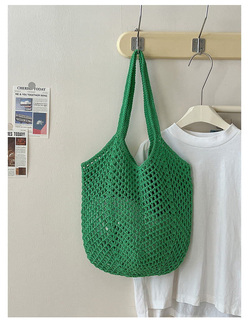 Braided Tote Bag in Modern Design Bowlift