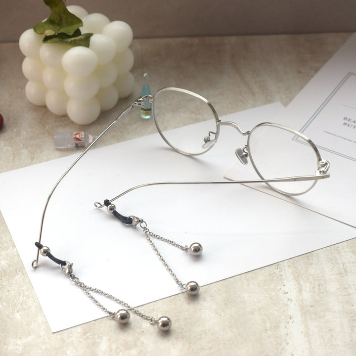 Dangle Earrings with Unique Chain and Bead Design Bowlift