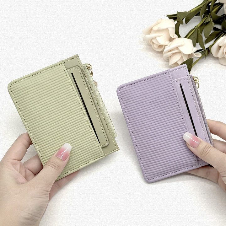 Minimalist Zippered Card Holder