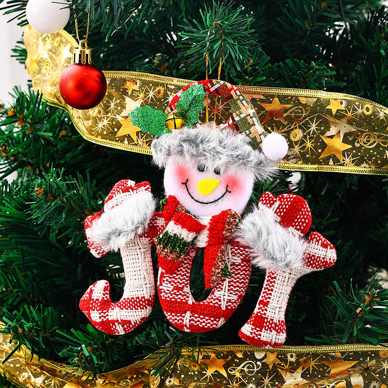 Cute Christmas tree ornament in snowman design Bowlift