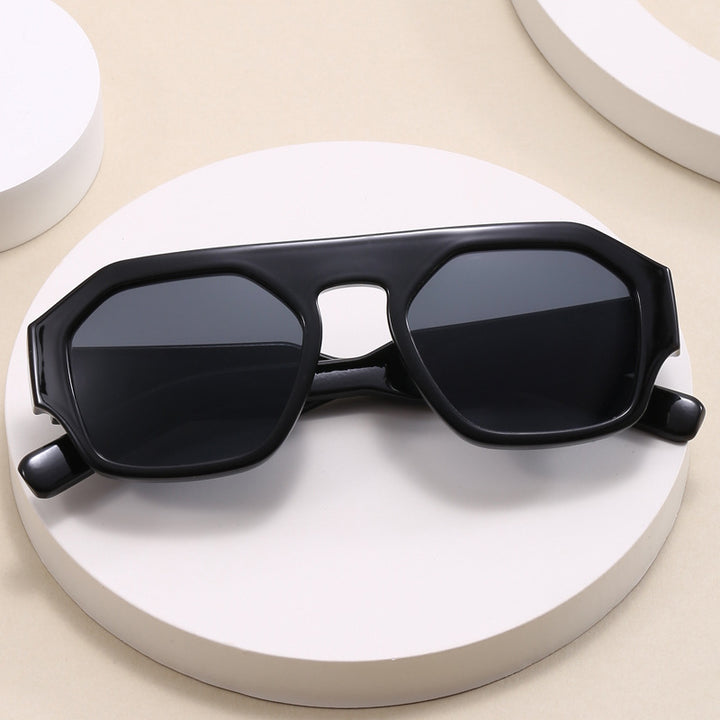 Ladies fashionable geometric sunglasses Bowlift