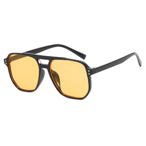 Women's oversized sunglasses with geometric design and UV protection Bowlift