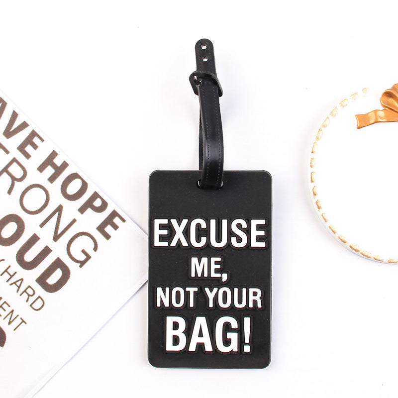 Fun Travel Luggage Tag Bowlift