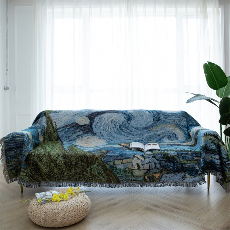 Artistic Tapestry Throw Blanket