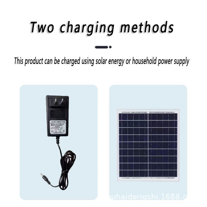 Women's solar-powered table fan with remote control Bowlift