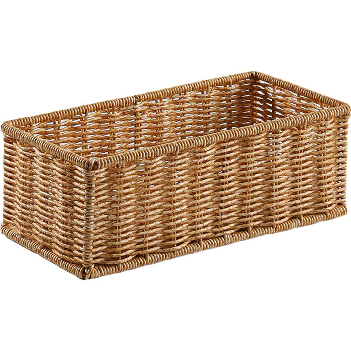 Rectangular Woven Organizer Basket Bowlift