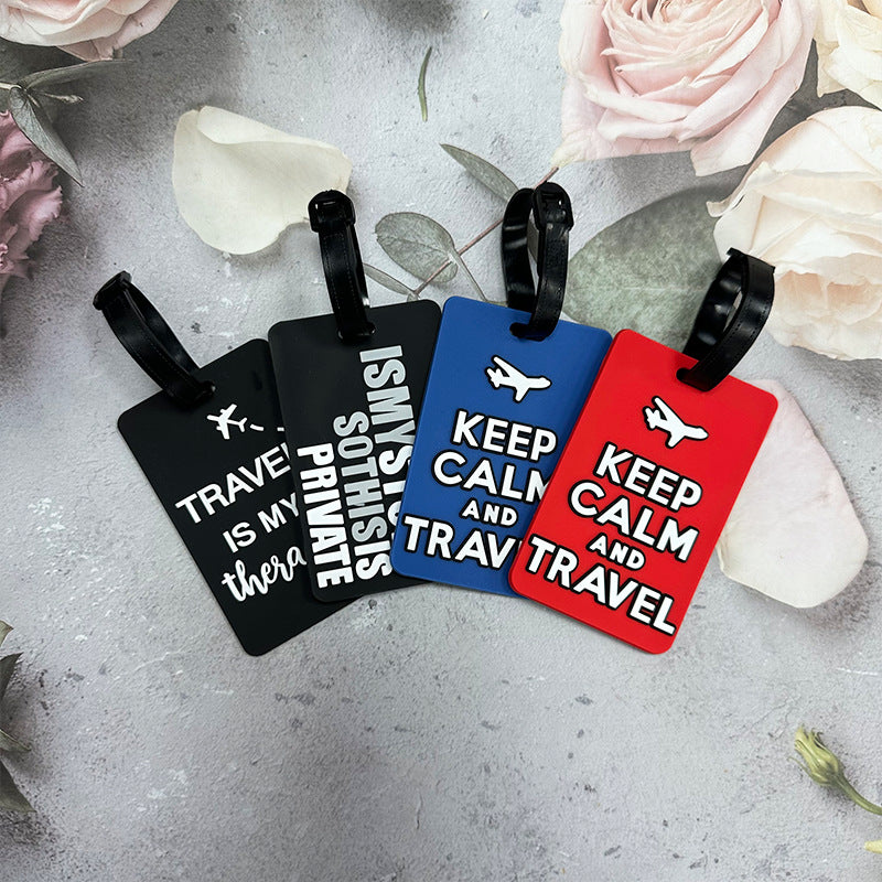 Personalized Message Luggage Tag Bowlift