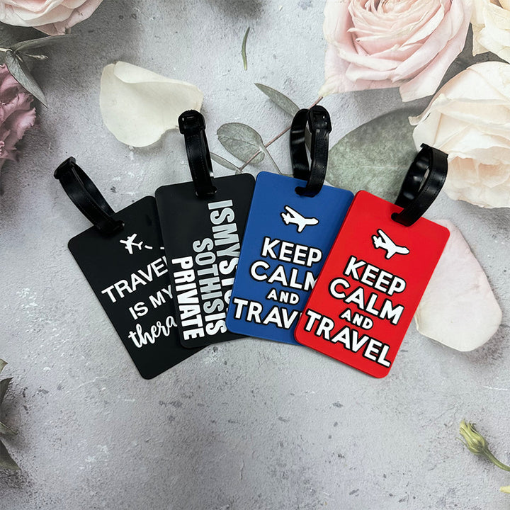 Personalized Message Luggage Tag Bowlift