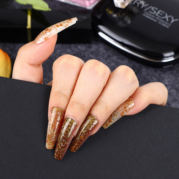 Artificial nails in creative drop design Bowlift