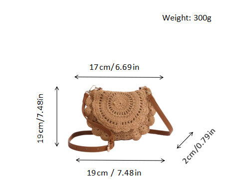Handmade Crochet Shoulder Bag Bowlift