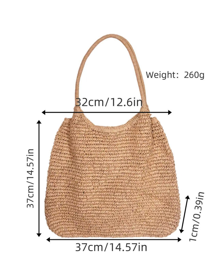 Handcrafted mesh tote Bowlift