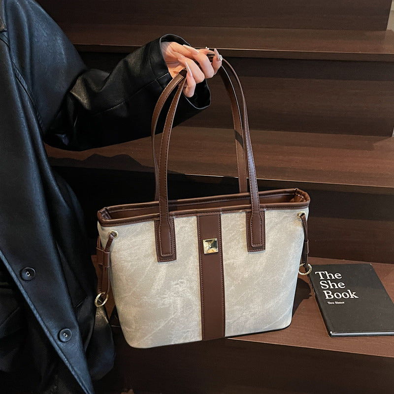 Versatile Structured Tote Bag Bowlift