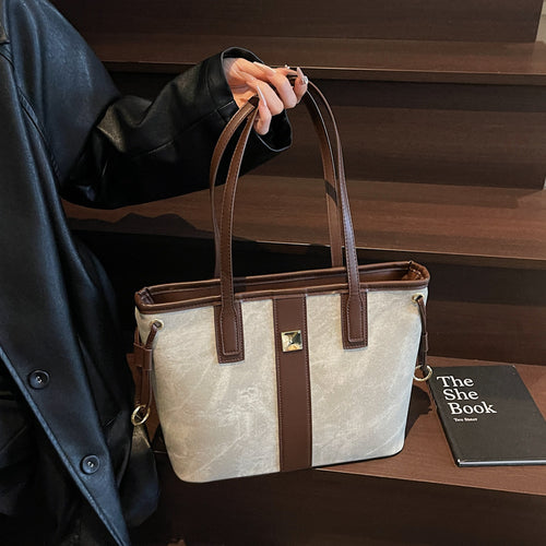 Versatile Structured Tote Bag Bowlift