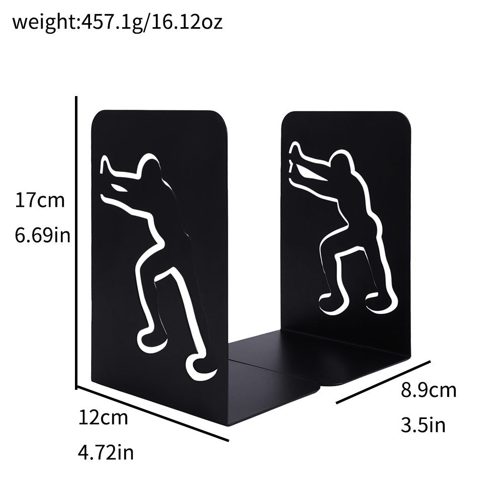 Artistic Climbing Figure Bookends