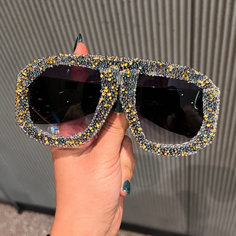 Women's sunglasses with sparkling crystal frame Bowlift 1780939119