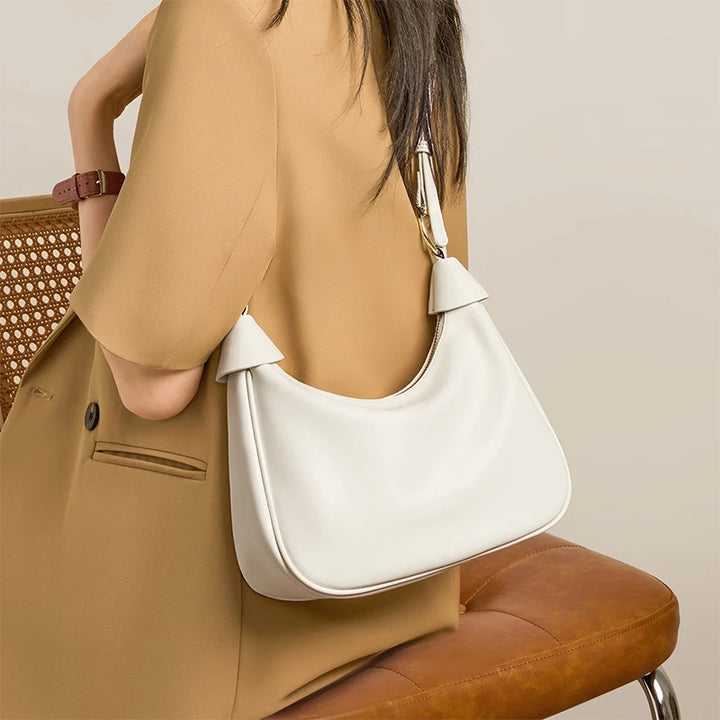 Stylish Curved Shoulder Bag Bowlift
