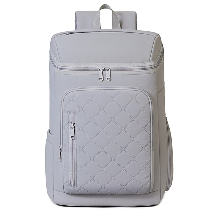Stylish Quilted Laptop Backpack Bowlift