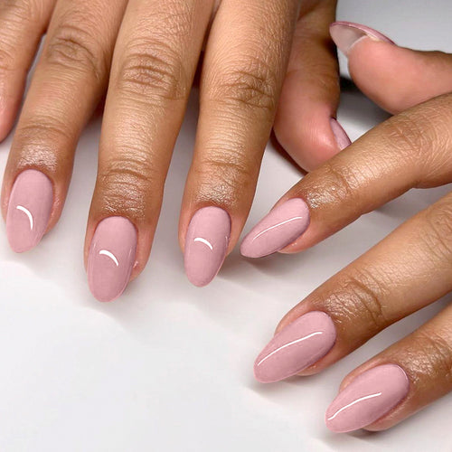 Elegant Almond-Shaped Gel Nail Set Bowlift