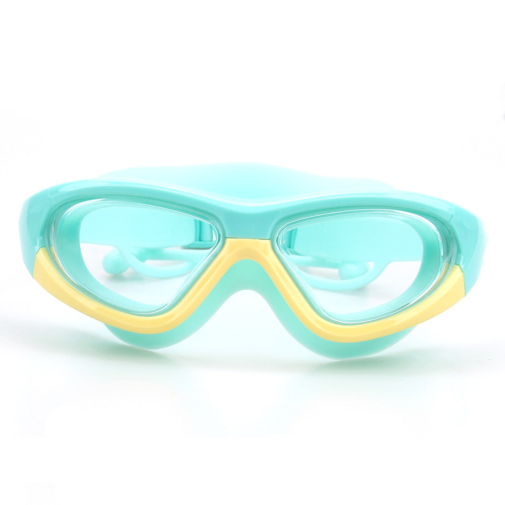 Swimming mask with wide field of vision Bowlift